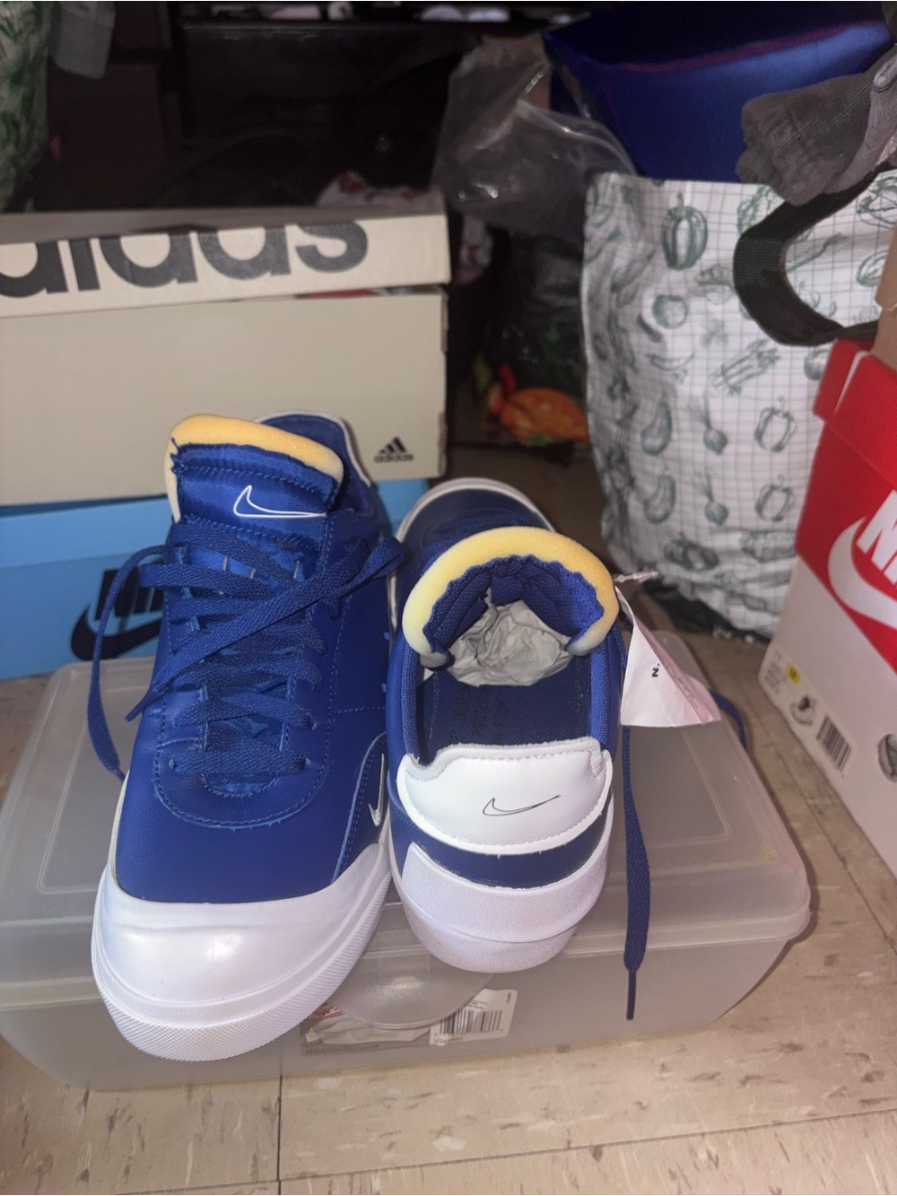 Nike drop type premium Blue & White Sneakers